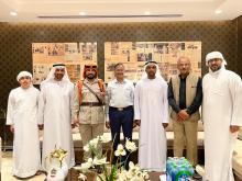 At the invitation of the Abu Dhabi Police Museum, at Al Ain city Shri Arun Singhal, Director General of Archives, visited the said Museum on 7 October 2023 and held discussions with the Incharge of the Museum, Col. Mubarak Bashir al Mismari and his colleagues. Dr Sanjay Garg, Deputy Director of Archives, also accompanied the DG.