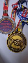 One Gold Medal and One Silver Medal won by Smt. Rajni Malik, UDC of National Archives of India on 18-20 April 2025 in Delhi State Classic and Equipped Powerlifting Championship held in Delhi.