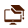 A brown pixel icon on a white background.